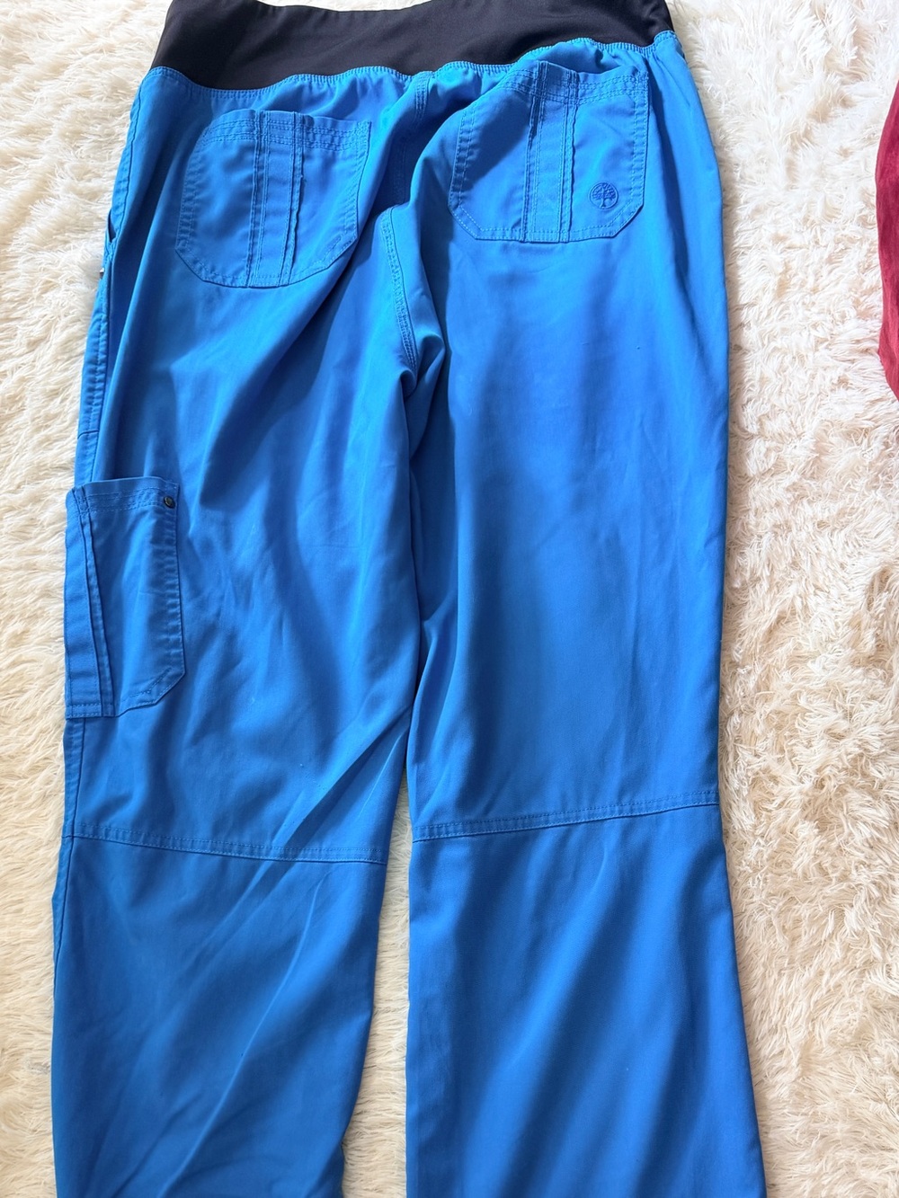 Healing Hands Turquoise Blue Scrub Pants